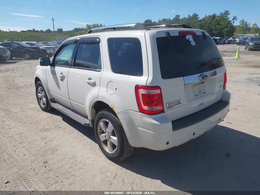 Vin: 1fmcu9eg7cka61622, lot: 46686791, ford escape limited 20123