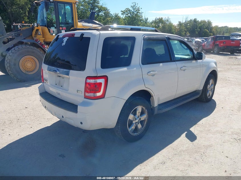 Vin: 1fmcu9eg7cka61622, lot: 46686791, ford escape limited 20124