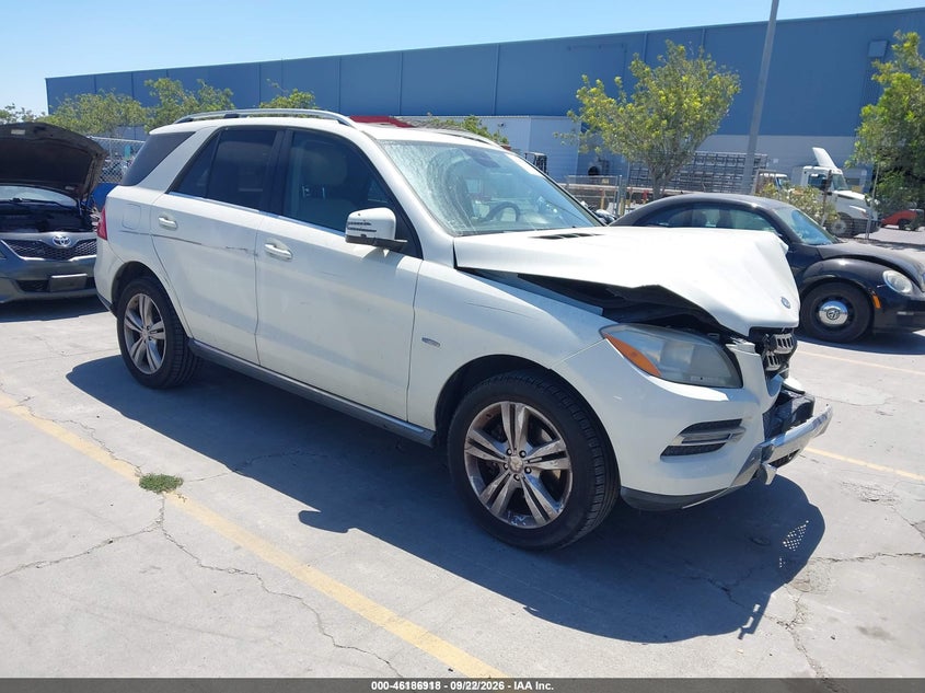 Vin: 4jgda5hb1ca002481, lot: 46686802, mercedes-benz ml 350 4matic 2012 img_1