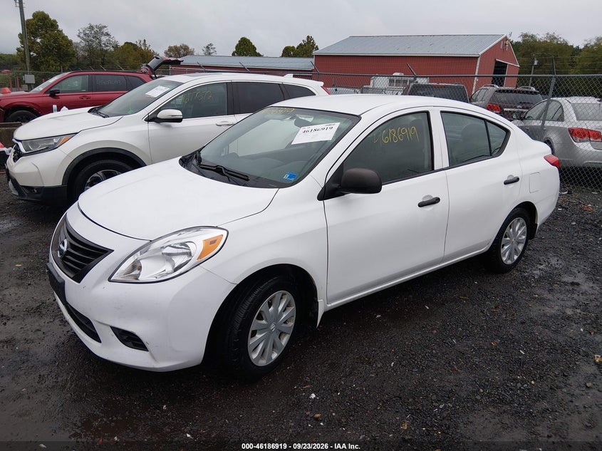 Vin: 3n1cn7ap5dl829564, lot: 46686803, nissan versa s 20132