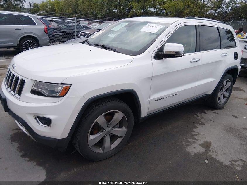 Vin: 1c4rjfbg1ec265016, lot: 46686815, jeep grand cherokee limited 20142