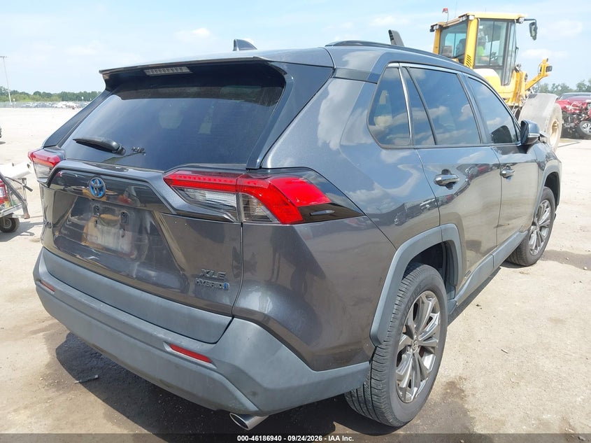 Vin: 4t3b6rfv5nu065525, lot: 46686824, toyota rav4 hybrid xle premium 20224