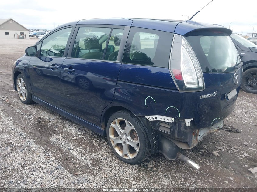 Vin: jm1cr2w3xa0386721, lot: 46686826, mazda mazda5 grand touring 20103