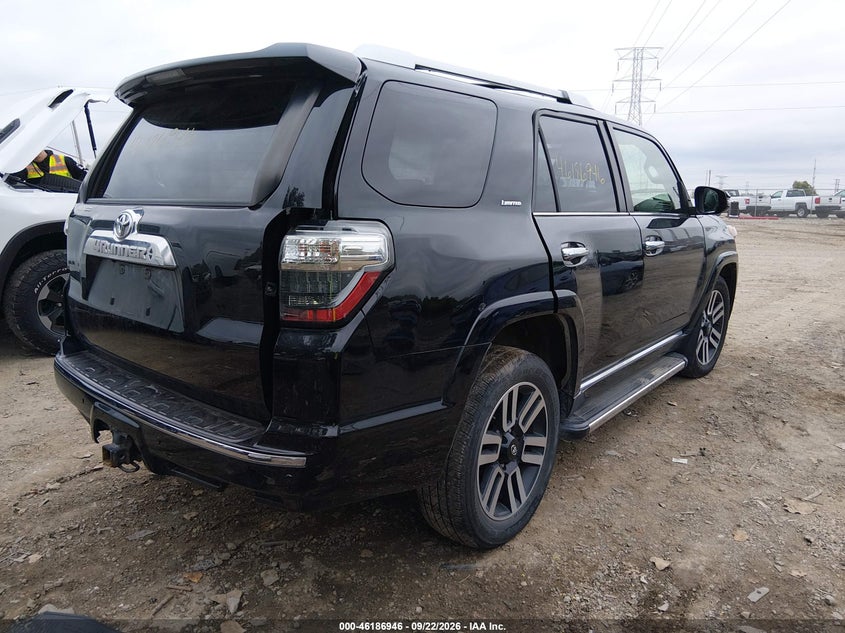 Vin: jtebu5jr0k5646051, lot: 46686830, toyota 4runner limited 20194