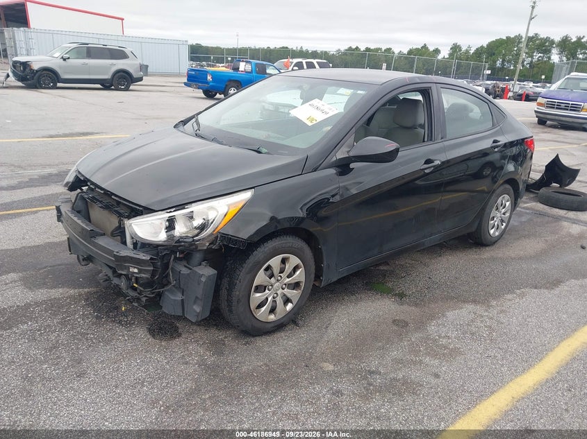 Vin: kmhct4ae5hu330237, lot: 46686833, hyundai accent se 20172