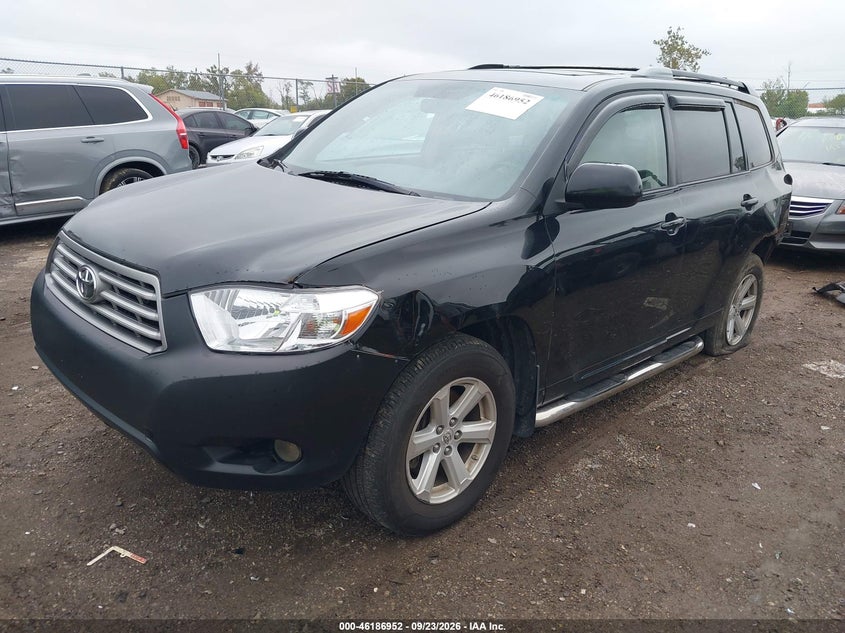 Vin: 5tdjk3eh3as039940, lot: 46686836, toyota highlander se v6 20102