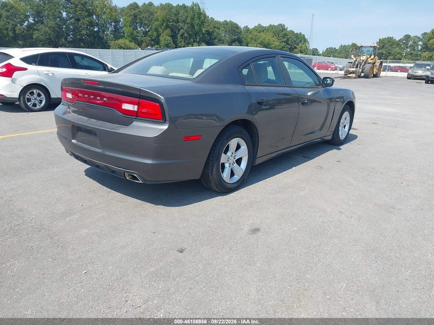 Vin: 2c3cdxbgxeh174072, lot: 46686840, dodge charger se 20144