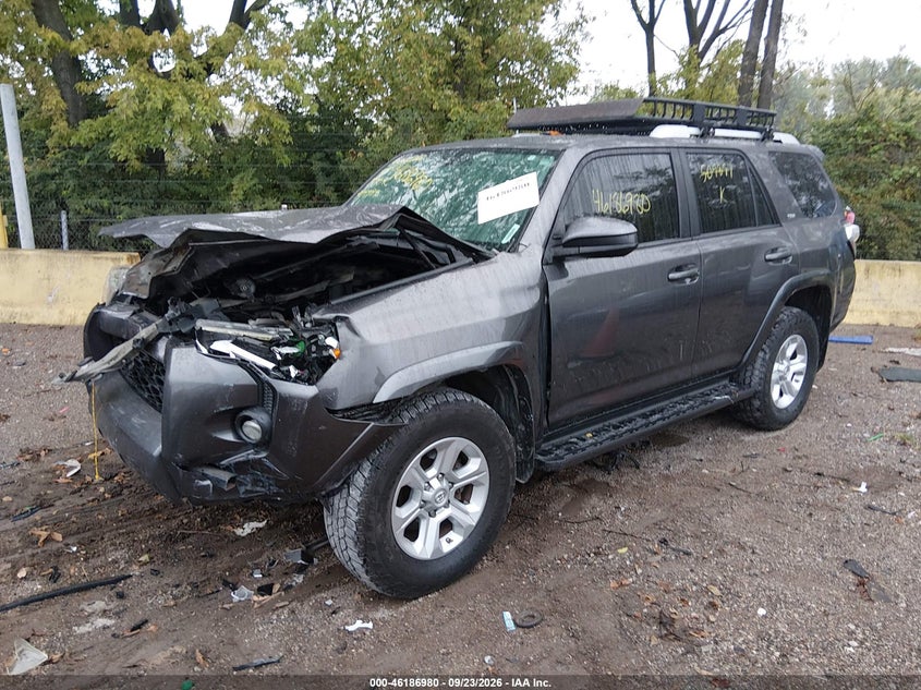 Vin: jtebu5jr9j5509897, lot: 46686864, toyota 4runner sr5 20182