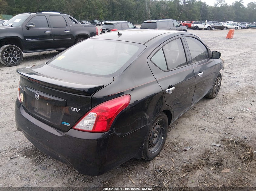 Vin: 3n1cn7ap1gl866812, lot: 46686865, nissan versa 1.6 s/s plus/sl/sv 20164