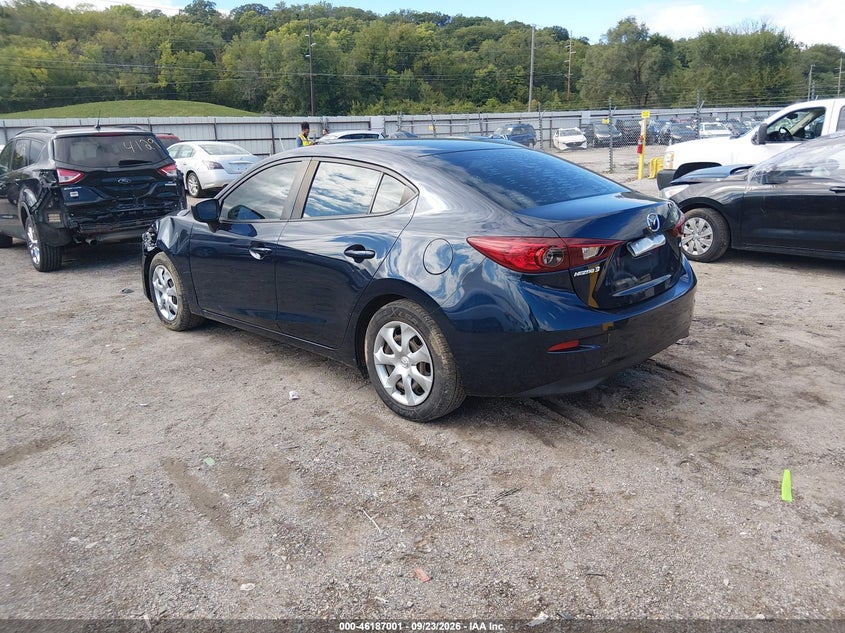Vin: 3mzbm1t79gm312690, lot: 46686885, mazda mazda3 i sport 20163