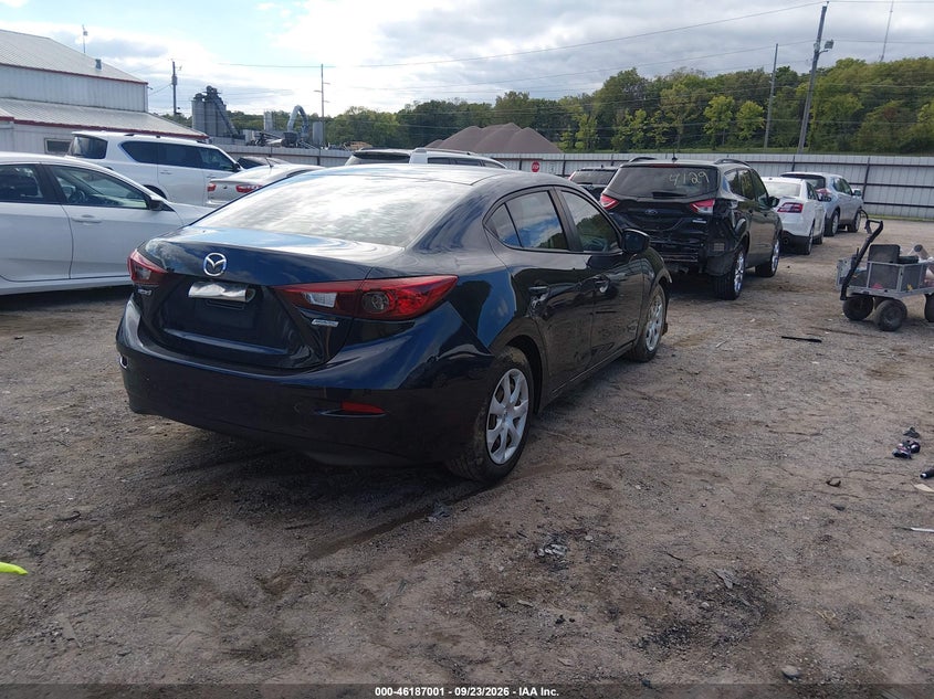 Vin: 3mzbm1t79gm312690, lot: 46686885, mazda mazda3 i sport 20164