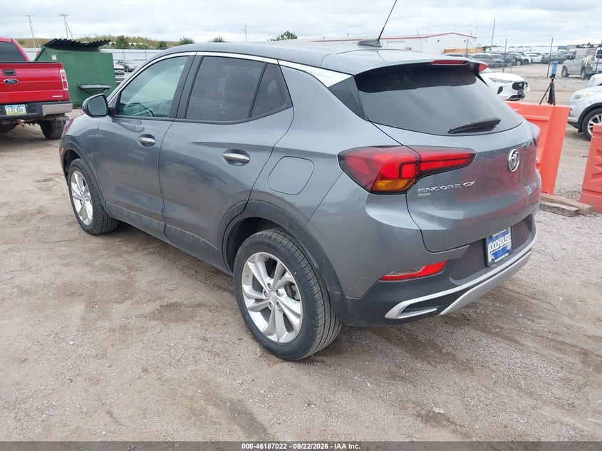 Vin: kl4mmcsl3nb011319, lot: 46686906, buick encore gx awd preferred 20223
