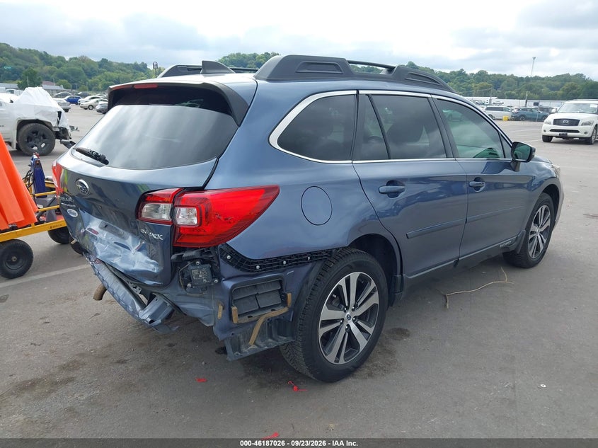 Vin: 4s4bsanc5j3213601, lot: 46686910, subaru outback 2.5i limited 20184