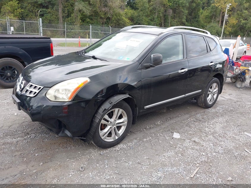 2012 Nissan Rogue, Front End, IAAI, VIN JN8AS5MV9CW704012 — photo 2