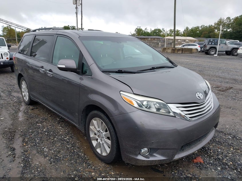 Vin: 5tddk3dc3fs128059, lot: 46686937, toyota sienna limited premium 7 passenger 2015 img_1