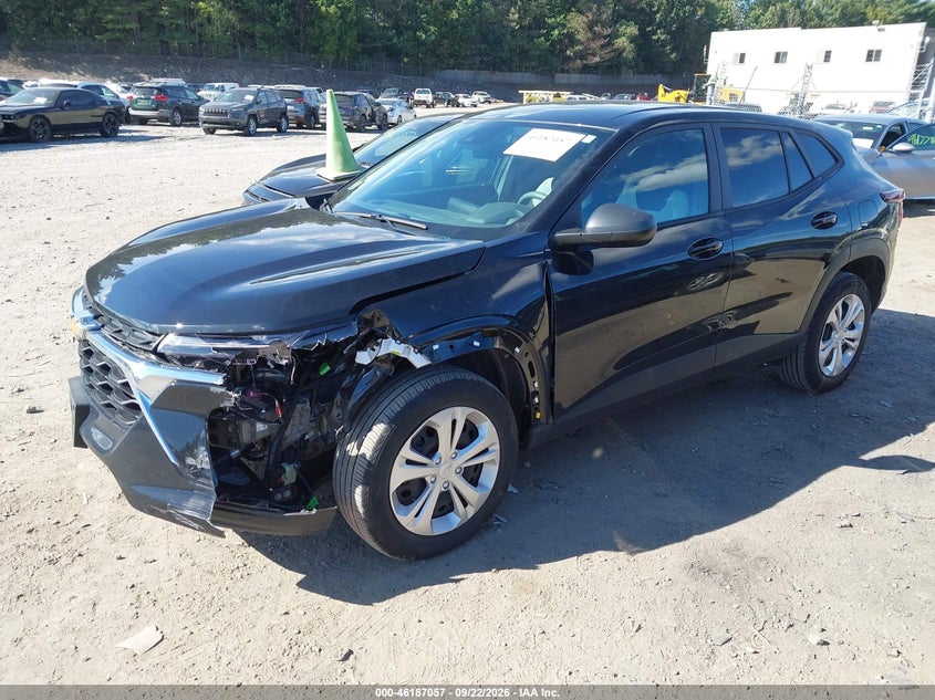 Vin: kl77lfep5sc028406, lot: 46686941, chevrolet trax fwd ls 20252