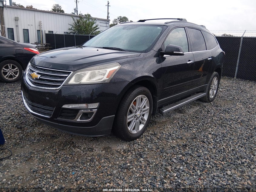 Vin: 1gnkrgkd7fj306372, lot: 46686953, chevrolet traverse 1lt 20152