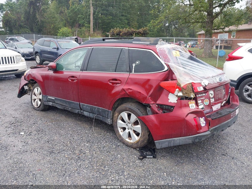 Vin: 4s4brccc7b3355508, lot: 46686959, subaru outback 2.5i premium 20113