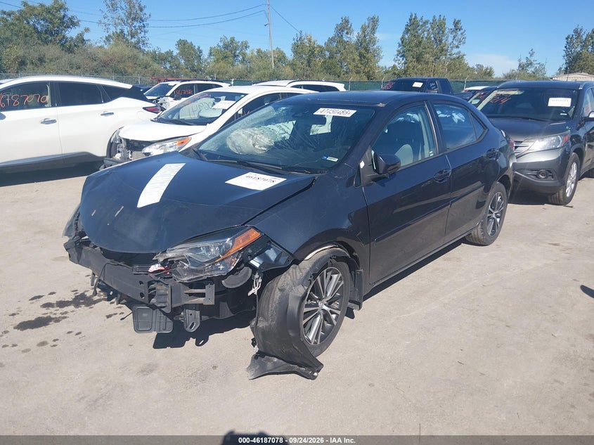 Vin: 2t1burhexkc186169, lot: 46686962, toyota corolla l/le/xle/se/xse 20192
