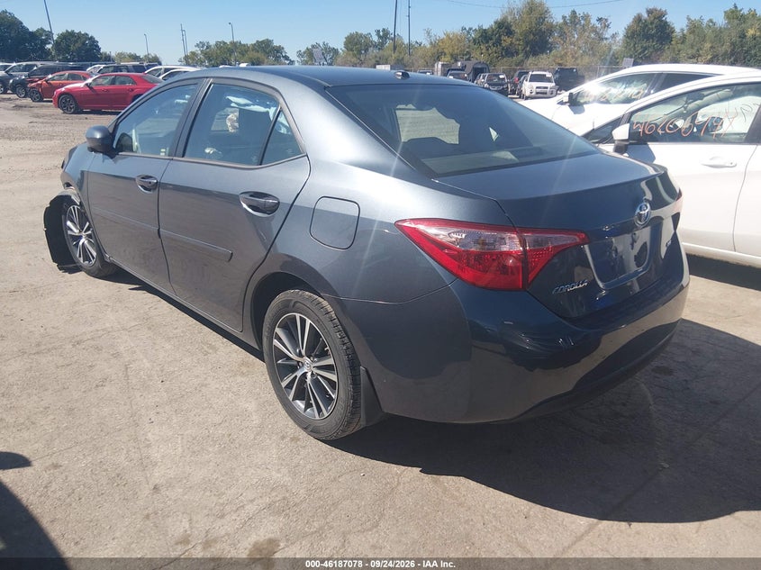 Vin: 2t1burhexkc186169, lot: 46686962, toyota corolla l/le/xle/se/xse 20193