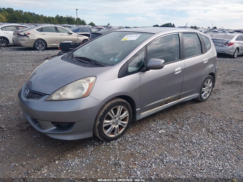 Vin: jhmge8g45ac002154, lot: 46687022, honda fit sport 20102
