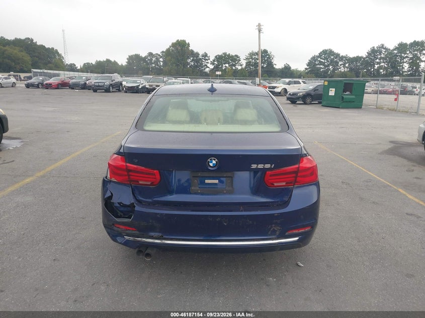 BMW 328I 2016 VIN WBA8E9G57GNU29348