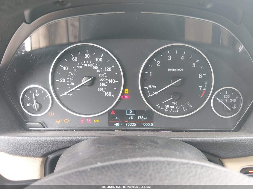 BMW 328I 2016 VIN WBA8E9G57GNU29348