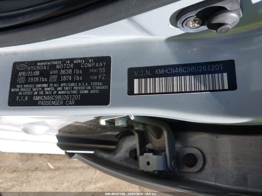 2008 HYUNDAI ACCENT GLS · Photo 9