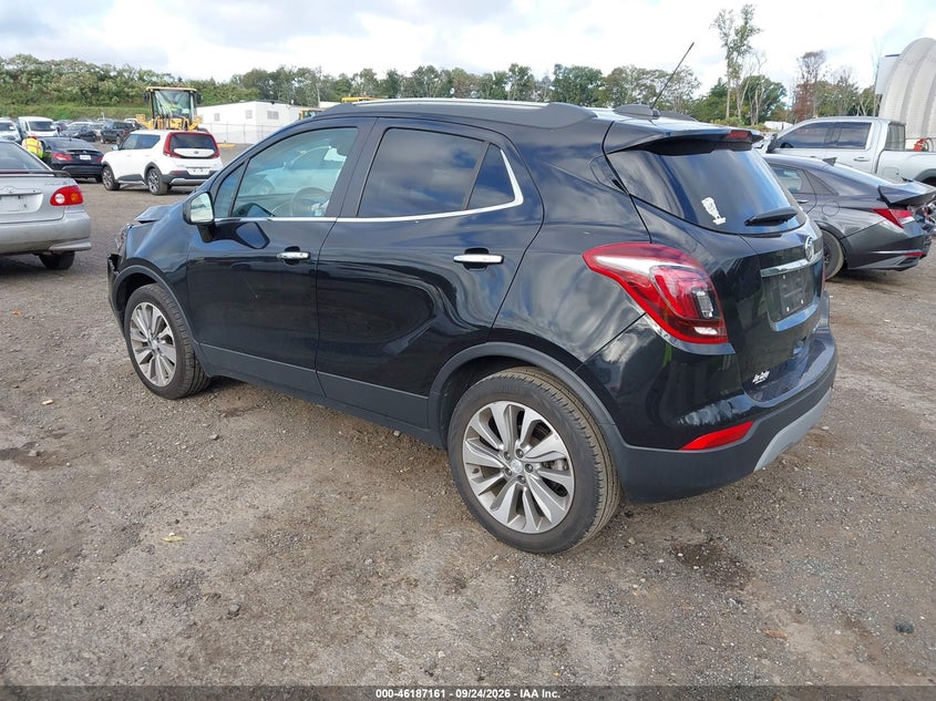 Vin: kl4cjasb5lb032038, lot: 46687045, buick encore fwd preferred 20203