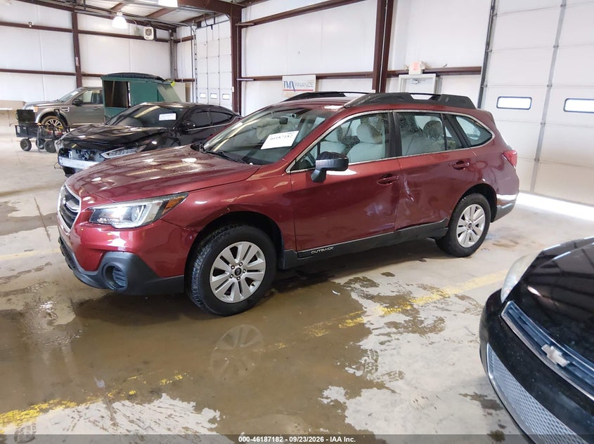 Vin: 4s4bsabc1k3256239, lot: 46687066, subaru outback 2.5i 20192