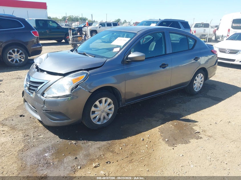 Vin: 3n1cn7ap4hl888062, lot: 46687090, nissan versa 1.6 s 20172