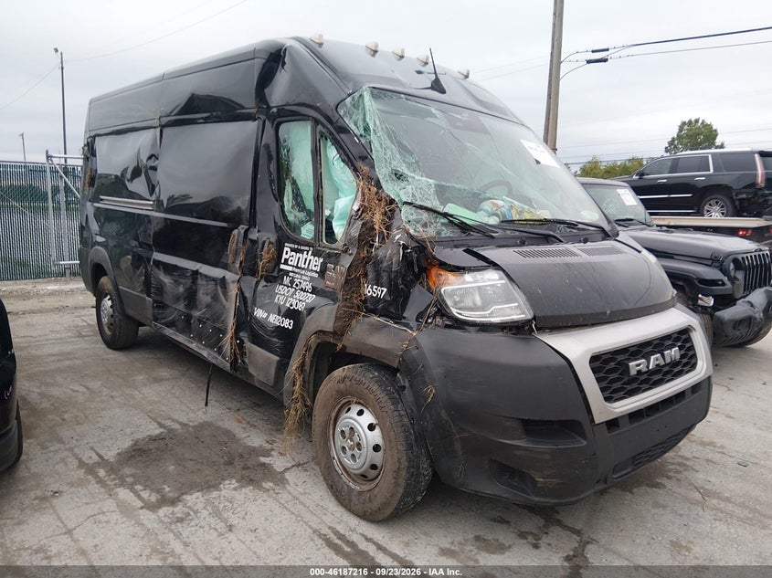 Vin: 3c6lrvdg0ne112083, lot: 46687100, ram promaster 2500 high roof 159 wb 2022 img_1