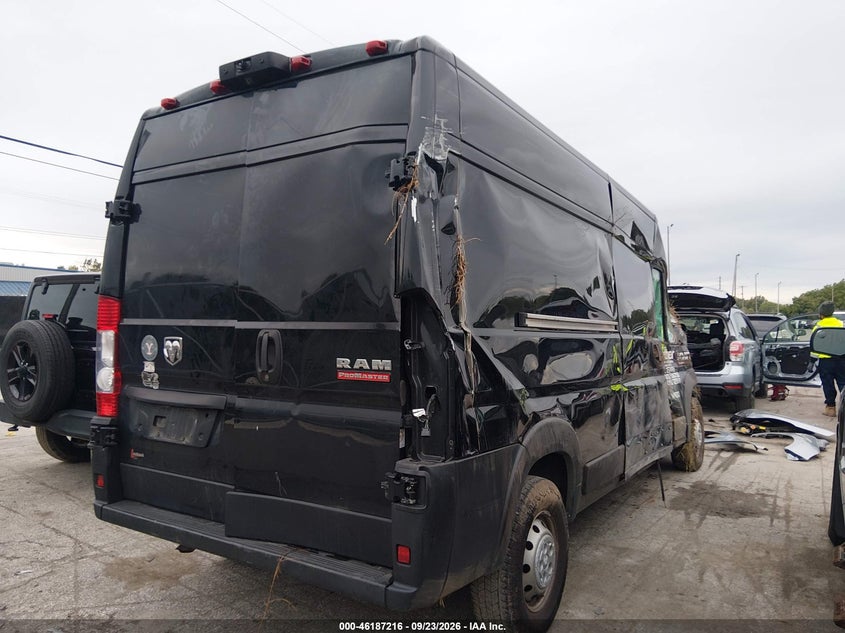 Vin: 3c6lrvdg0ne112083, lot: 46687100, ram promaster 2500 high roof 159 wb 20224