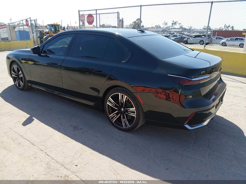 Vin: wby43ej02rcr63223, lot: 46687107, bmw i7 edrive50 20243