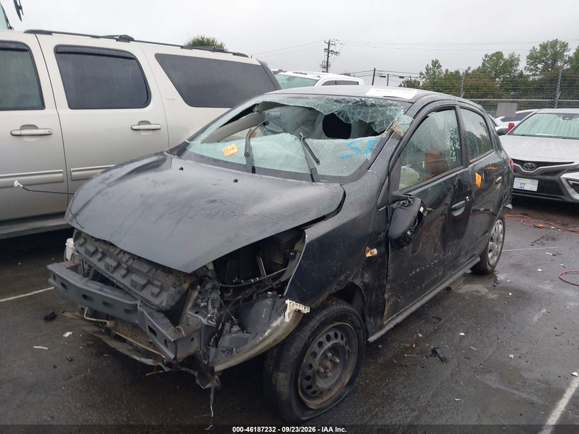 Vin: ml32a3hj9fh014156, lot: 46687116, mitsubishi mirage de/rf 20152