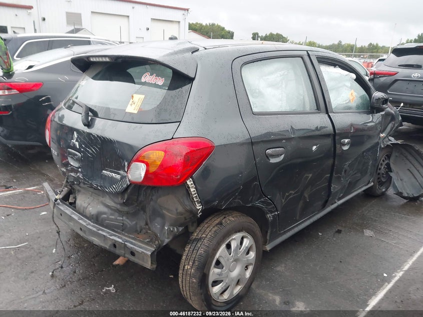 Vin: ml32a3hj9fh014156, lot: 46687116, mitsubishi mirage de/rf 20154