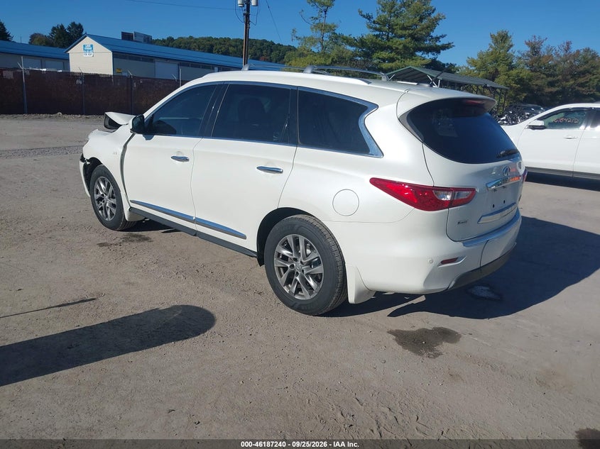 Vin: 5n1al0mm3fc509107, lot: 46687124, infiniti qx60 20153