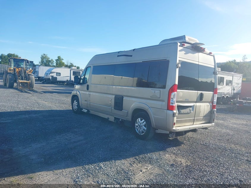 Vin: 3c6trvdg5ge103785, lot: 46687134, ram promaster 2500 high roof 20163