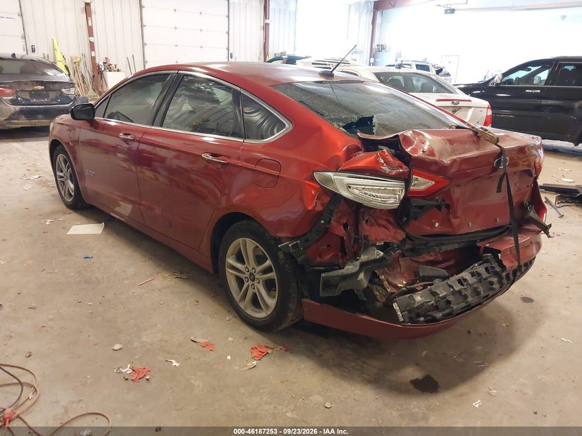 Vin: 3fa6p0su3gr115343, lot: 46687137, ford fusion energi titanium 20163