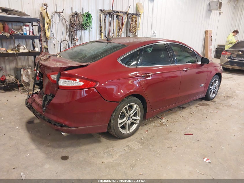 Vin: 3fa6p0su3gr115343, lot: 46687137, ford fusion energi titanium 20164