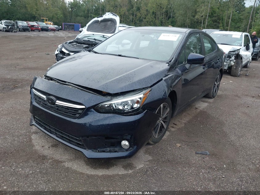 Vin: 4s3gkad61l3605144, lot: 46687143, subaru impreza premium 20202