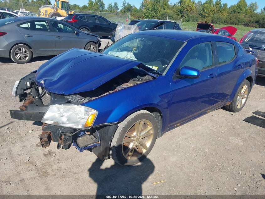 Vin: 1c3cdzcb5cn244046, lot: 46687164, dodge avenger sxt 20122