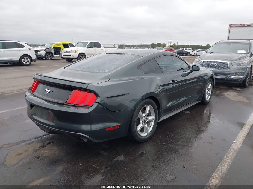 Vin: 1fa6p8th0f5332365, lot: 46687166, ford mustang ecoboost 20154