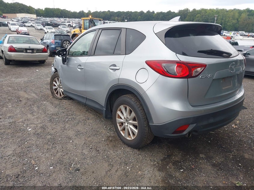 Vin: jm3ke2cy1g0800587, lot: 46687190, mazda cx-5 touring 20163