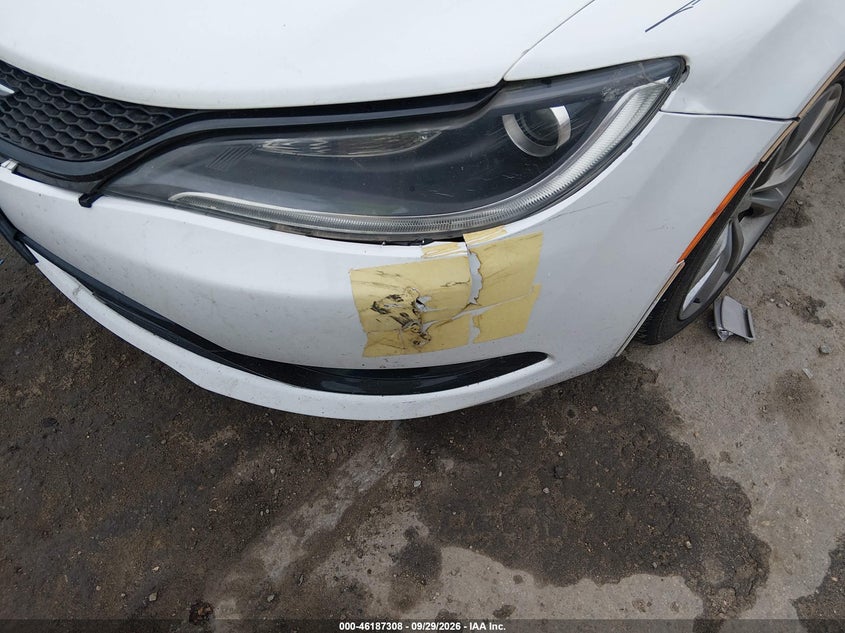 CHRYSLER 200 2015 VIN 1C3CCCBG2FN706810