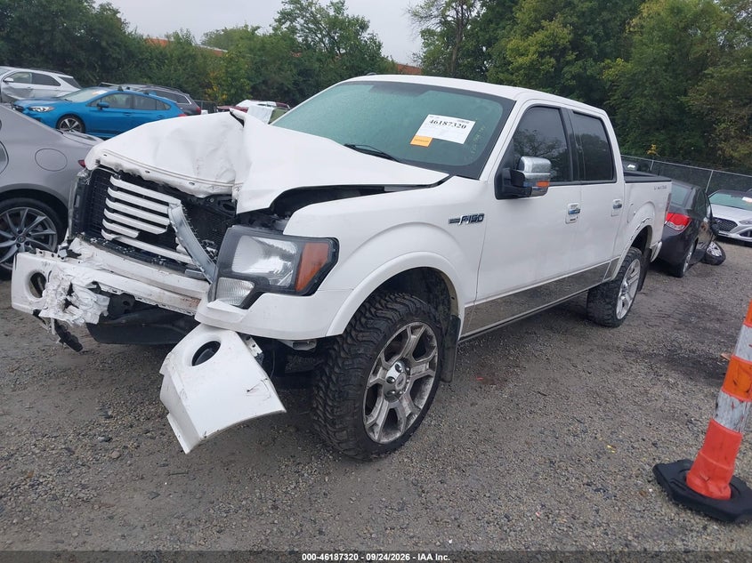 Vin: 1ftfw1e62bfb01567, lot: 46687204, ford f-150 lariat limited 20112