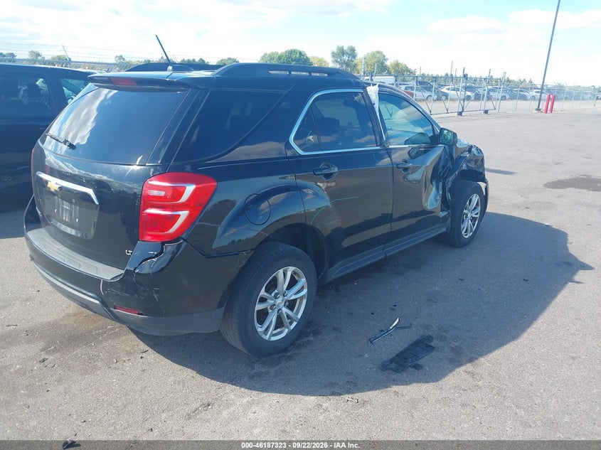 Vin: 2gnalcek6h1500078, lot: 46687207, chevrolet equinox lt 20174
