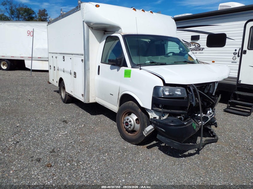 2018 GMC SAVANA CUTAWAY WORK VAN