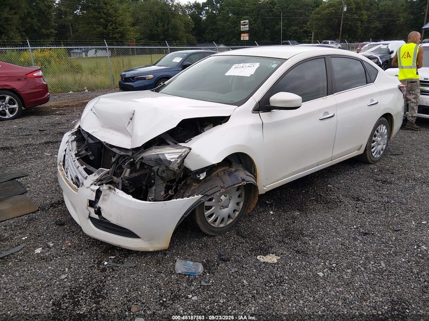 Vin: 3n1ab7ap4el637537, lot: 46687247, nissan sentra fe+ s/fe+ sv/s/sl/sr/sv 20142