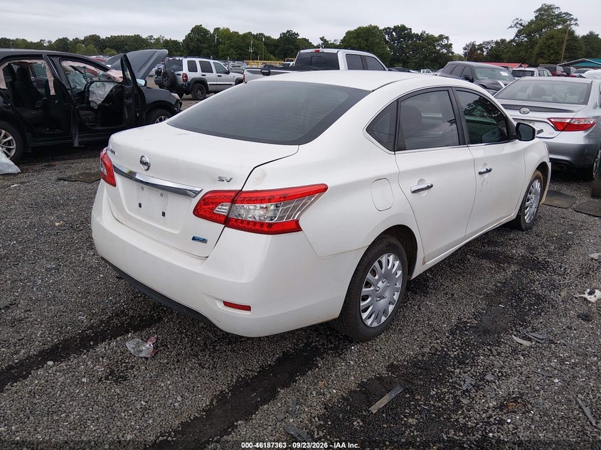 Vin: 3n1ab7ap4el637537, lot: 46687247, nissan sentra fe+ s/fe+ sv/s/sl/sr/sv 20144